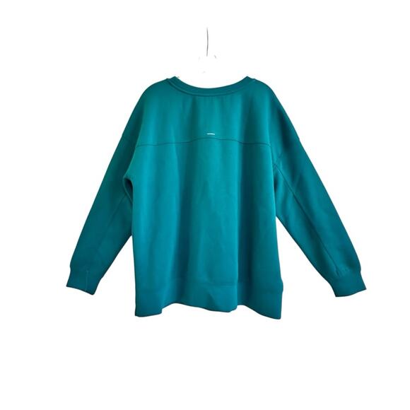 NWT Mondetta Scuba Crewneck Sweatshirt Size XL Teal - Picture 2 of 4